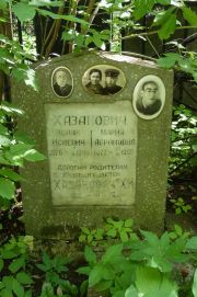 Хазанович Исаак Исаевич, Москва, Востряковское кладбище